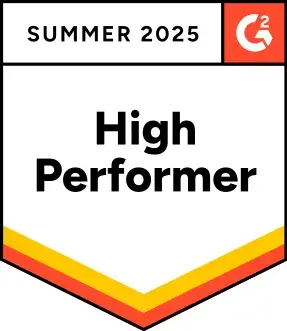 Global MLM Software High Performer Summer 2025 Badge by G2