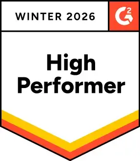 Global MLM Software High Performer Winter 2026 Badge by G2