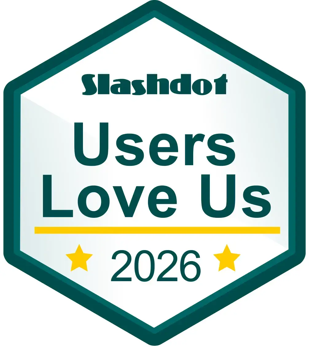 Global MLM Software Users Love Us 2026 Badge by Slashdot