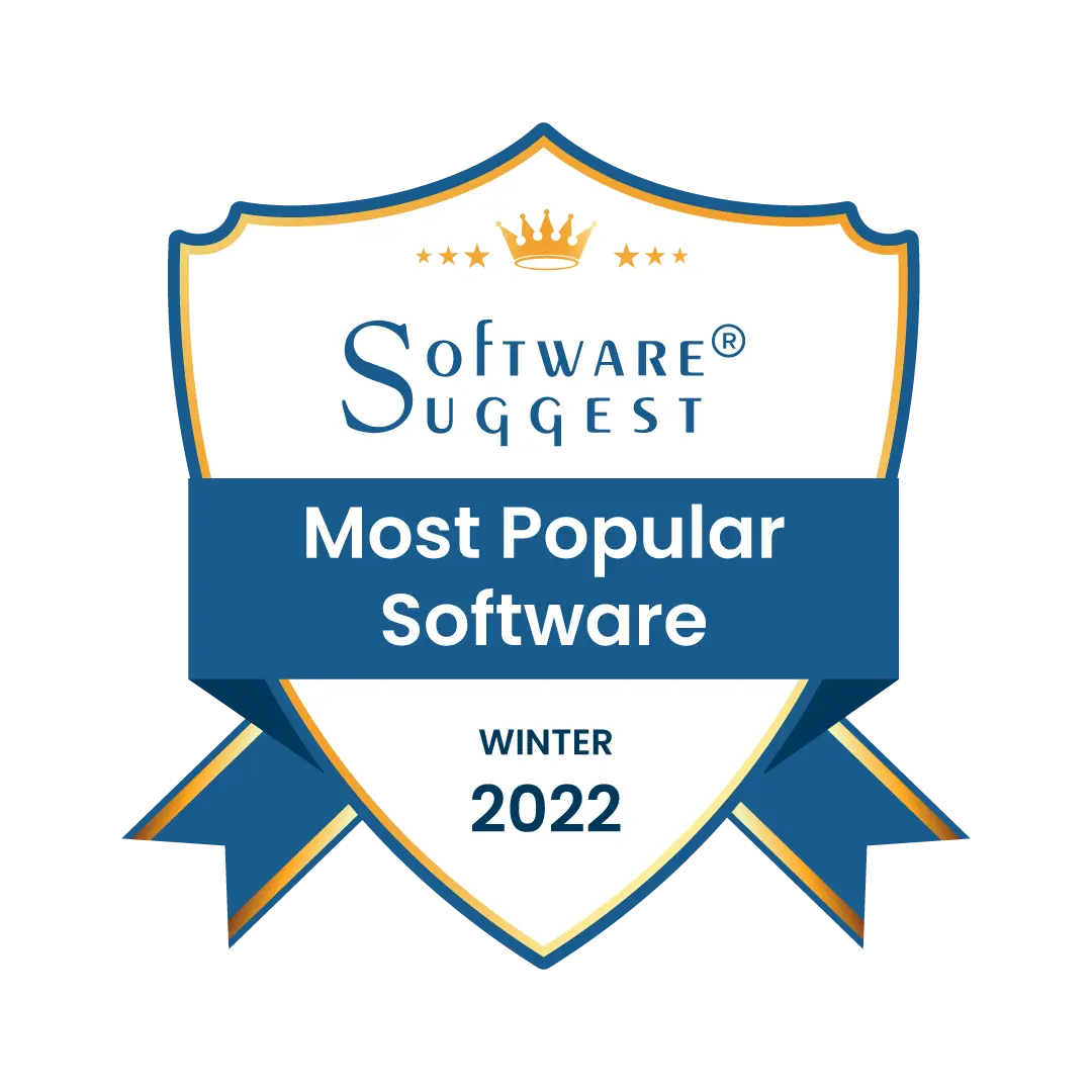 Recognized by SoftwareSuggest