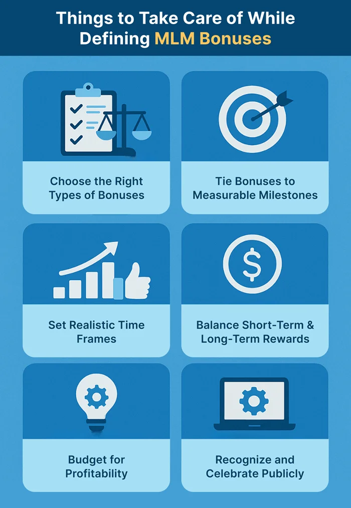 Things to Take Care of While Defining MLM Bonuses
