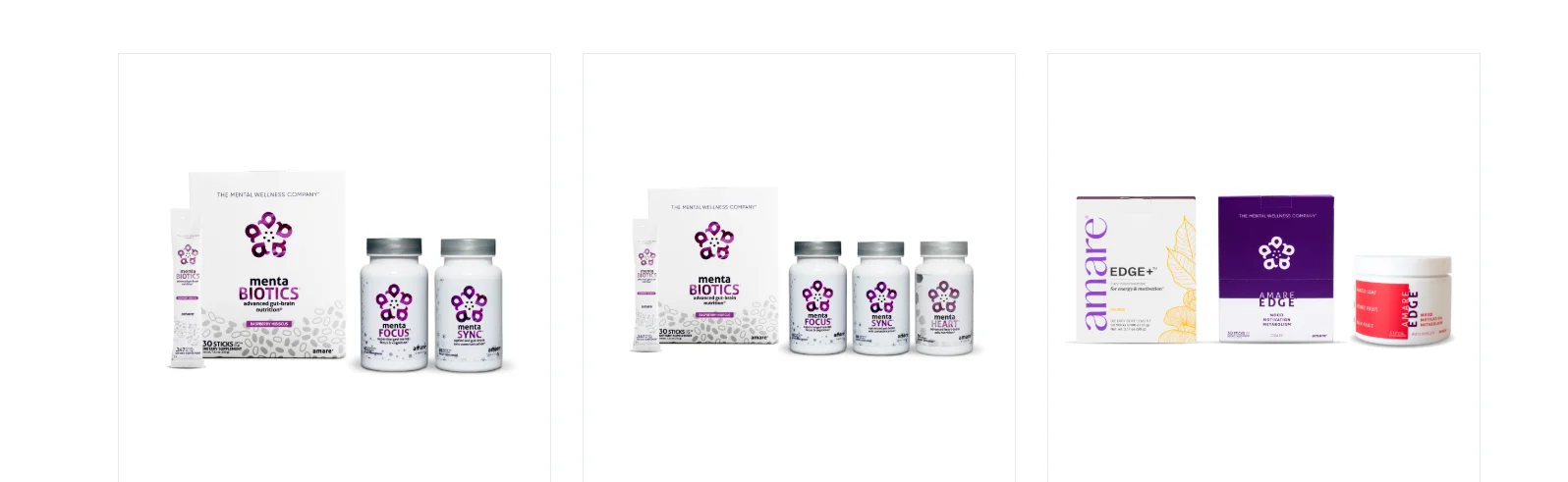 An illustration depicting the various happy juice pack products