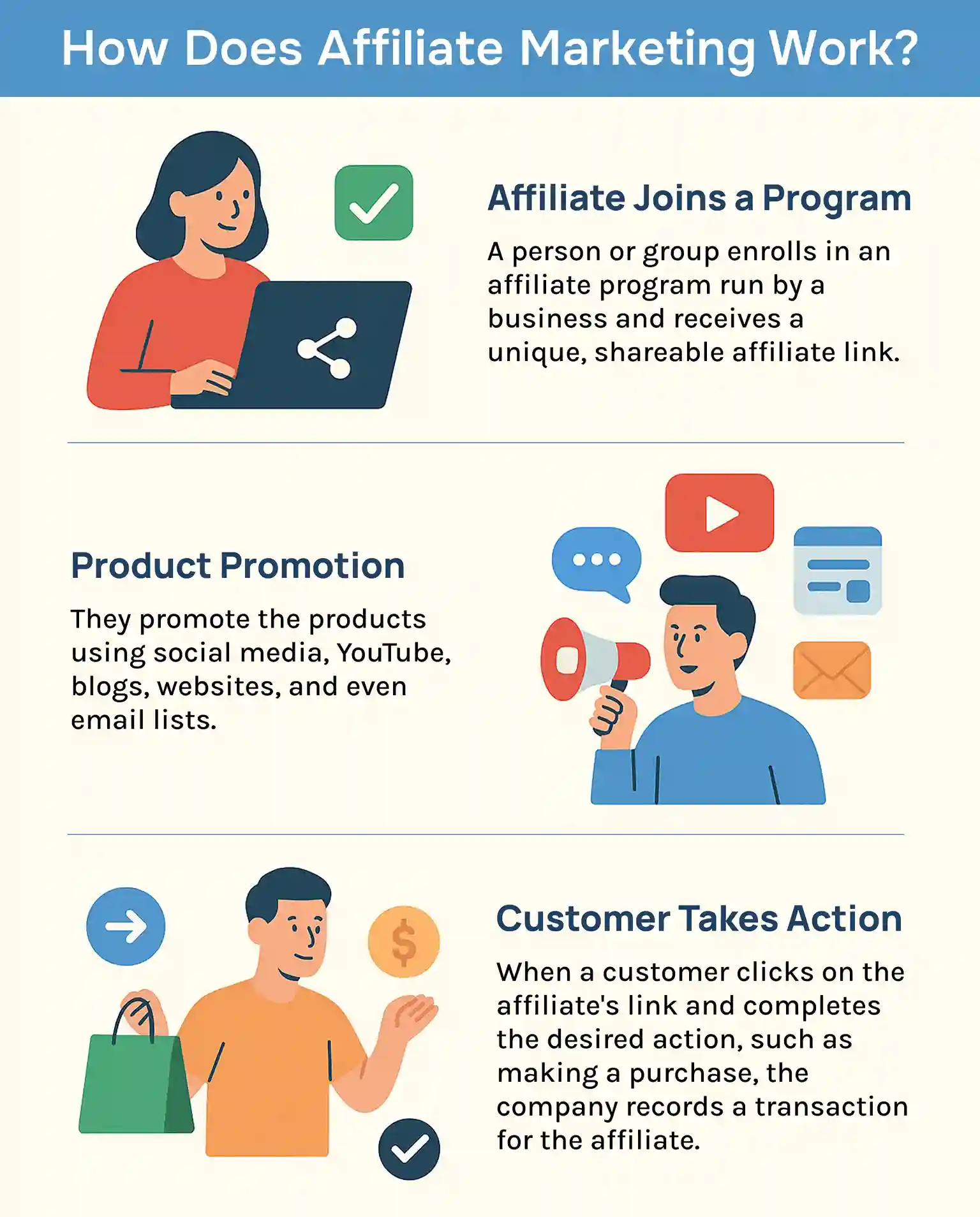 How Does Affiliate Marketing Work