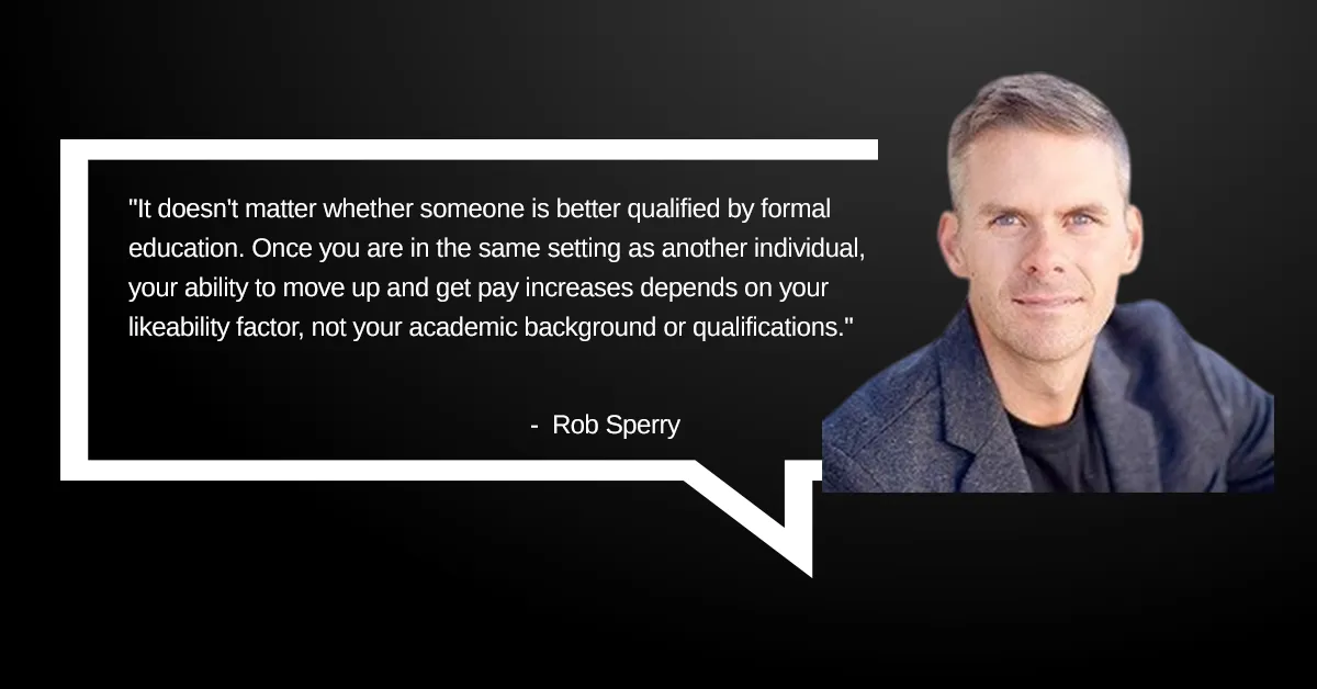 Rob Sperry Network Marketing Quote