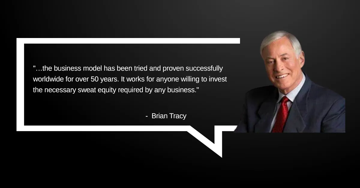 Brian Tracy Network Marketing Quote