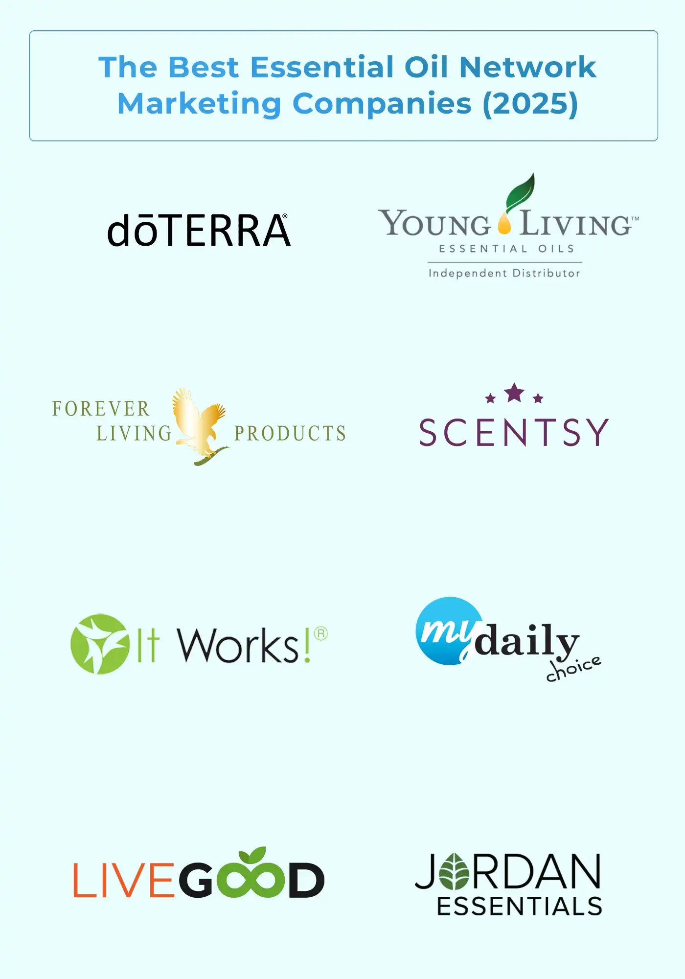 Best Essential Oil Network Marketing Companies
