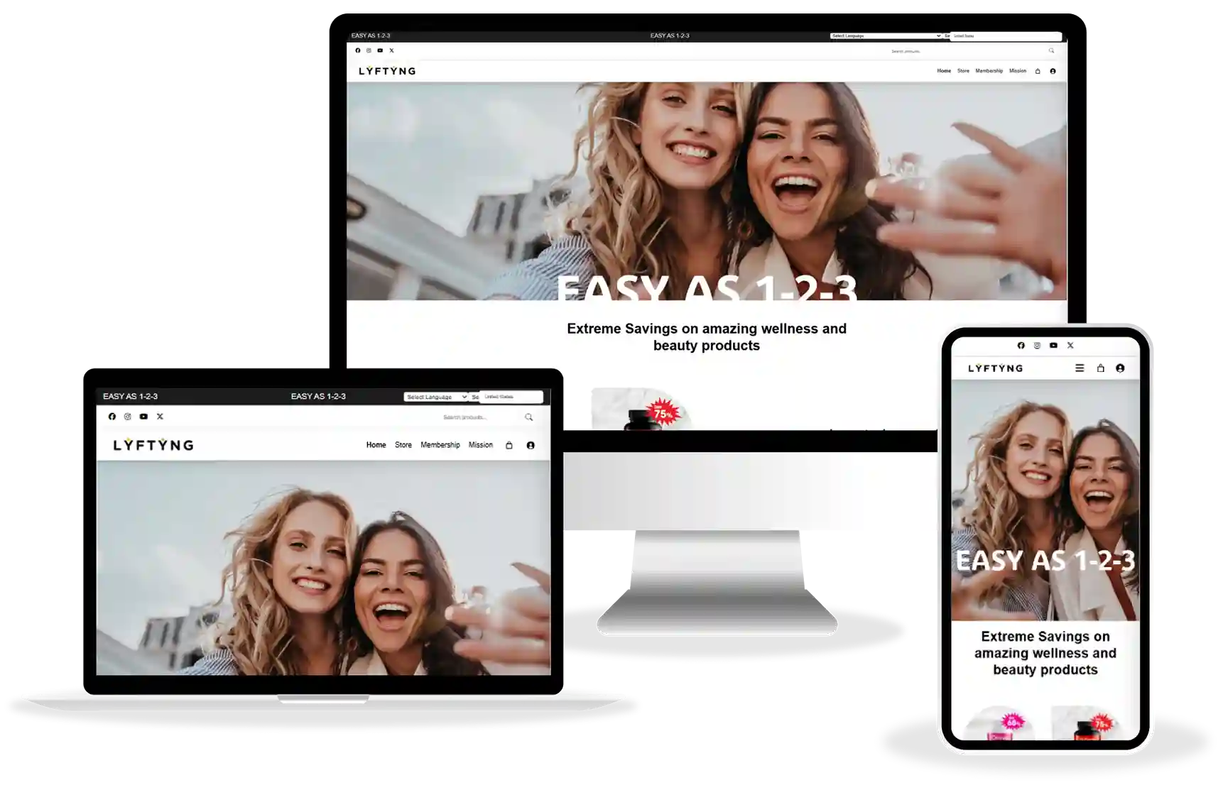 An Illustration Depicting Lyftyng Screenshots