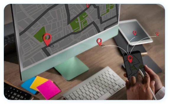 Designed location-based service discovery