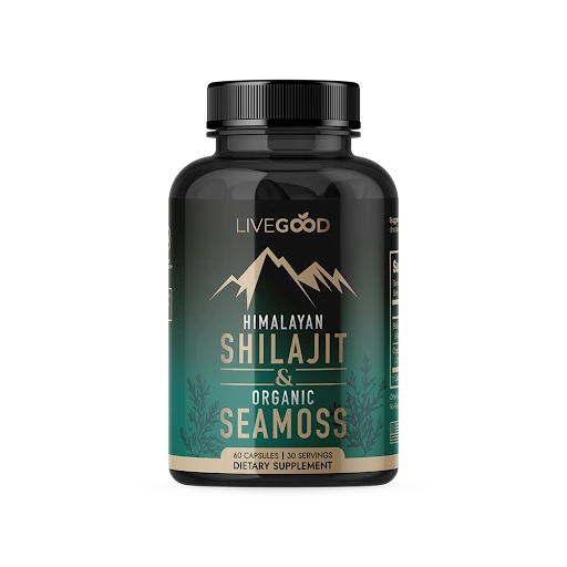 LiveGood Himalayan Shilajit & Organic Sea Moss
